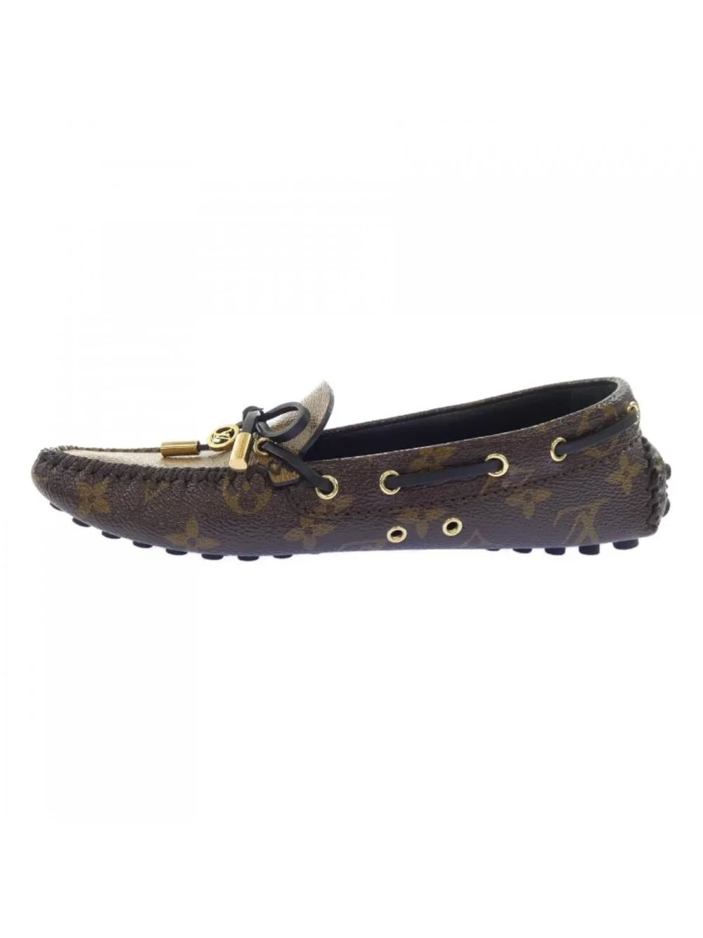 Louis Vuitton Monogram Reverse Gloria Line Loafers Shoes